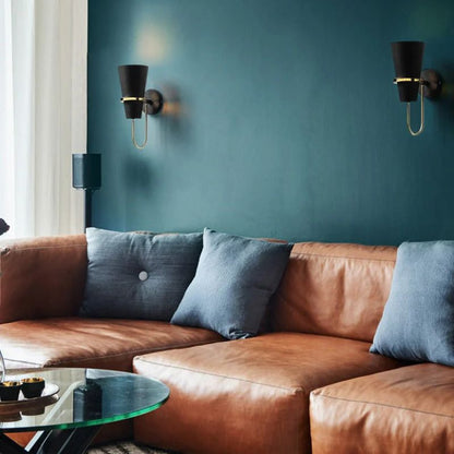 Moderne Wandlamp met Art Deco Touch
